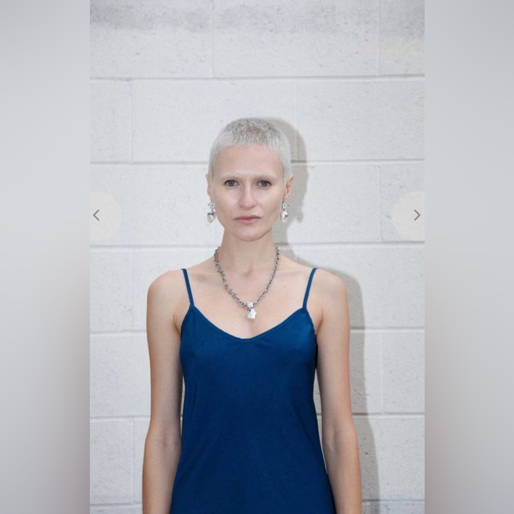 KKCO Dizzy Slip Dres- Sapphire XS - Picture 3 of 14